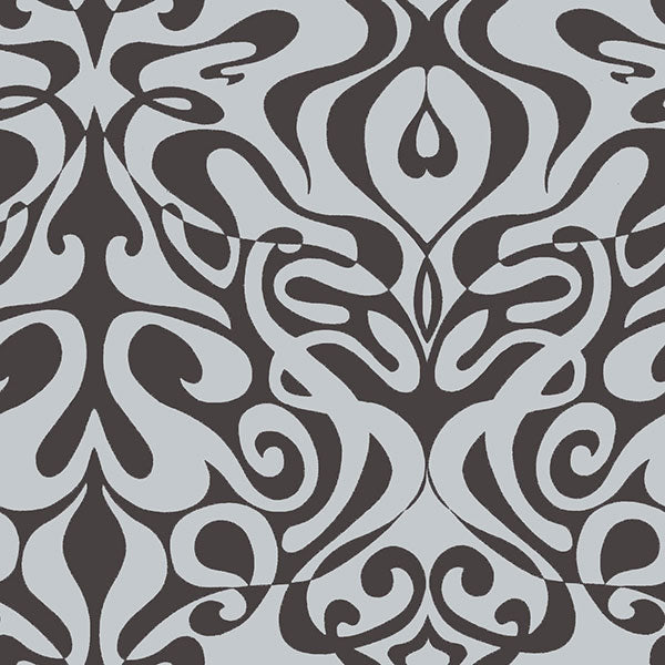 Cole & Son Wallpaper- New Contemporary II - Woodstock in Silver