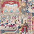 Cabaret in Red & Yellow Wallpaper by Cole & Son