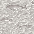 Melville in Black & White Wallpaper by Cole & Son
