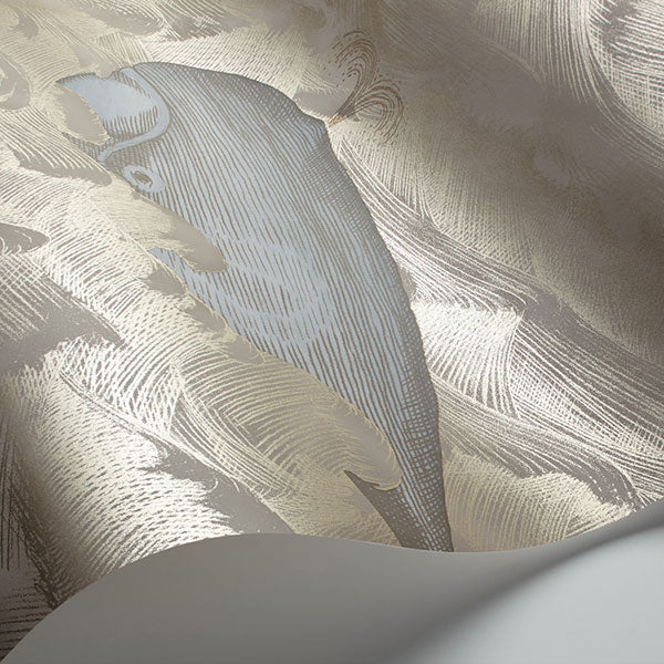 Melville in Pearl Wallpaper by Cole & Son