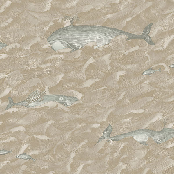 Melville in Pearl Wallpaper by Cole & Son