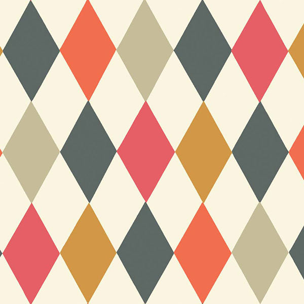 Punchinello in Multi Wallpaper by Cole & Son