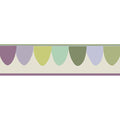 Scaramouche in Purple & Green Wallpaper by Cole & Son