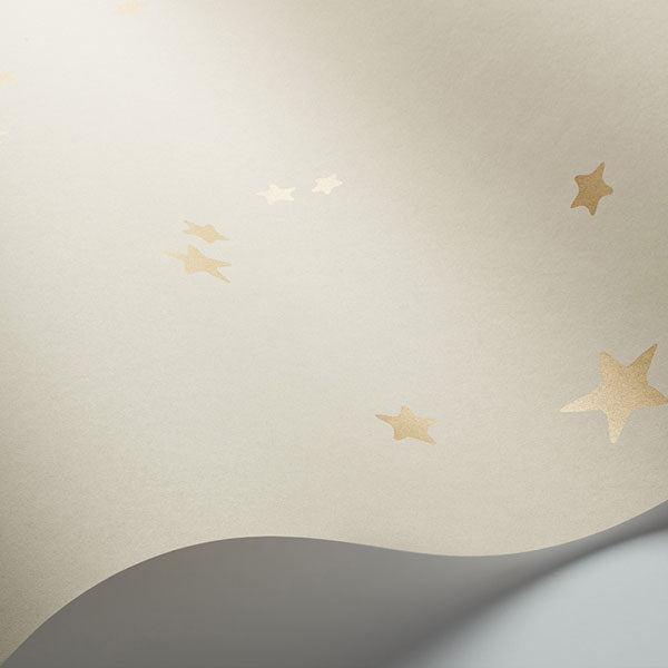 Stars in Buff & Gold Wallpaper by Cole & Son