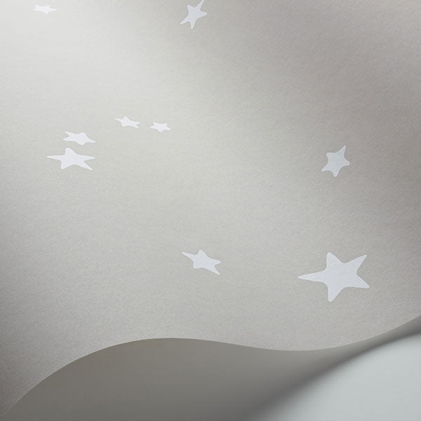 Stars in Grey & White Wallpaper by Cole & Son