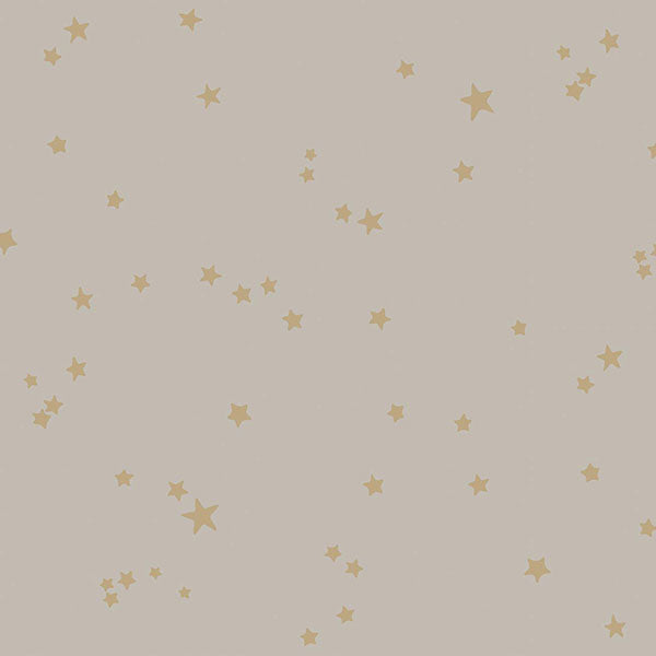 Stars in Linen & Gold Wallpaper by Cole & Son