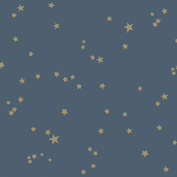 Stars in Midnight Blue Wallpaper by Cole & Son