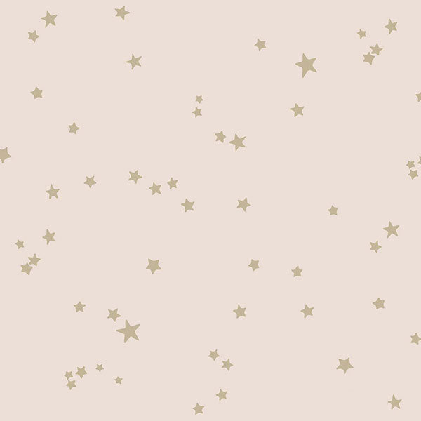 Stars in Pink & Gold Wallpaper by Cole & Son