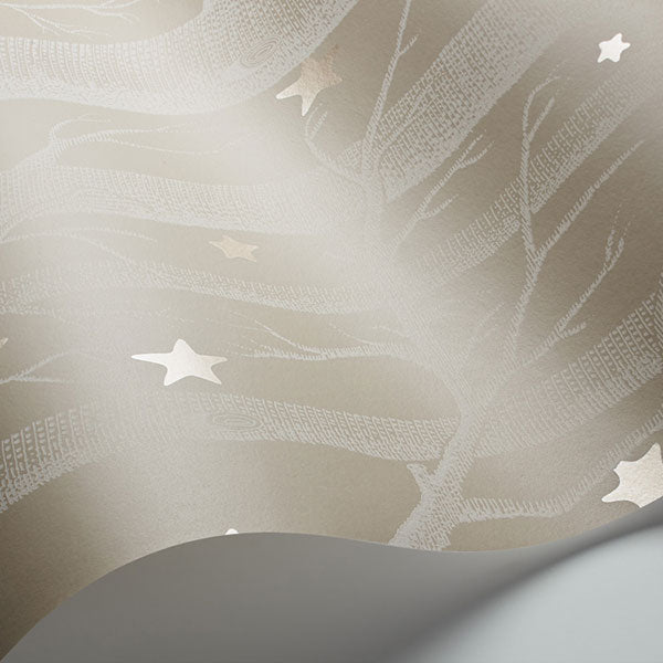 Woods & Stars - Linen Wallpaper by Cole & Son