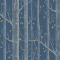 Woods & Stars - Midnight Wallpaper by Cole & Son