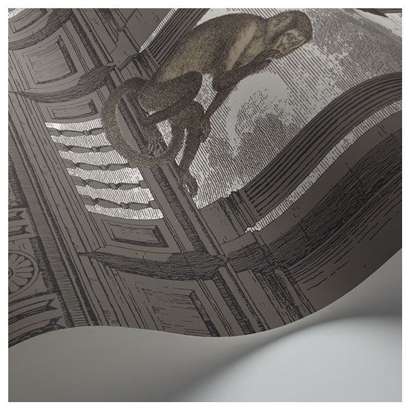 Fornasetti Procuratie con vista - Soot / Snow