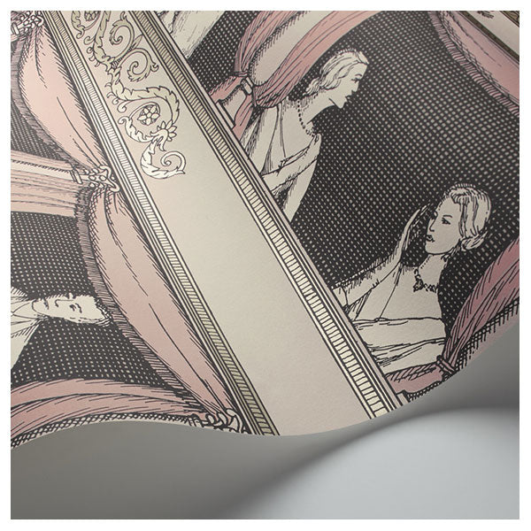 Fornasetti Teatro - Blush Wallpaper by Cole & Son
