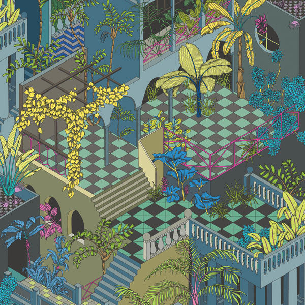 Cole & Son - Geometric II - Miami - Vertigo Home