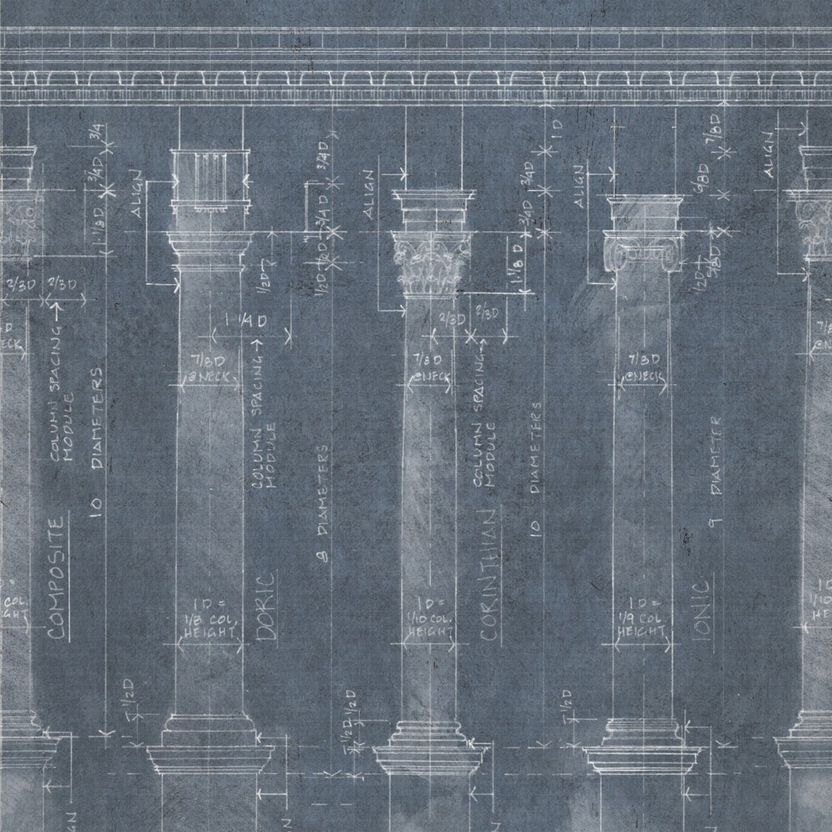 Colonnade Wallpaper by MINDTHEGAP