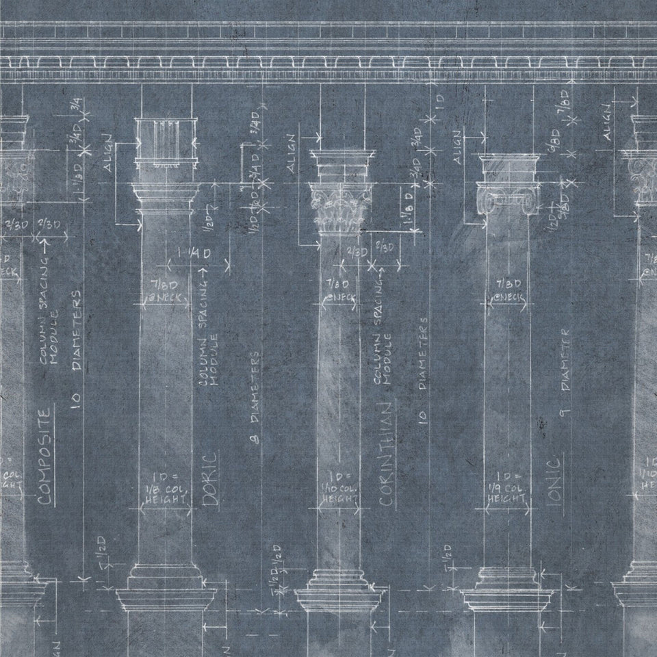 Colonnade Wallpaper by MINDTHEGAP