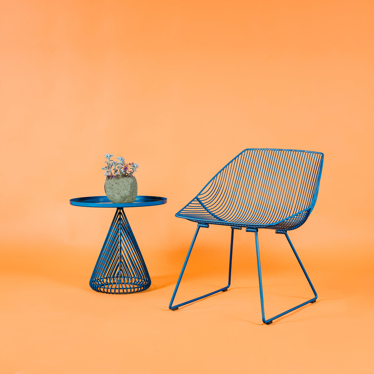Stone Cono Table by Bend Goods