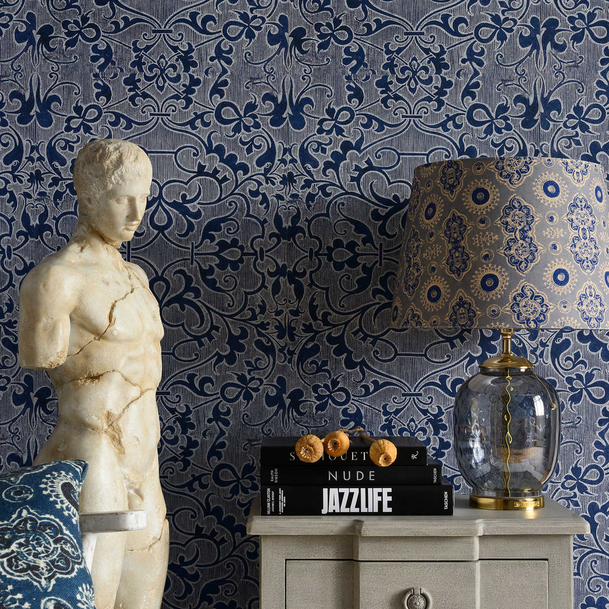 Deco Trellis Wallpaper by MINDTHEGAP