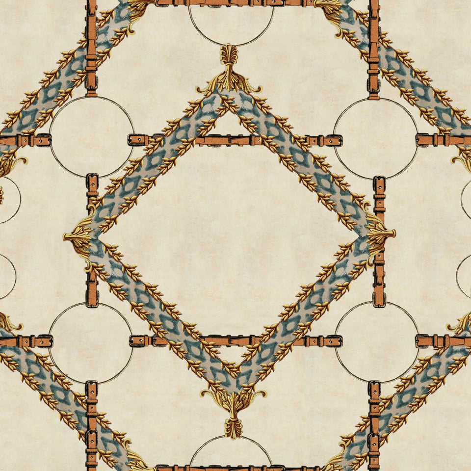 Decorative Harness Wallpaper by MIND THE GAP