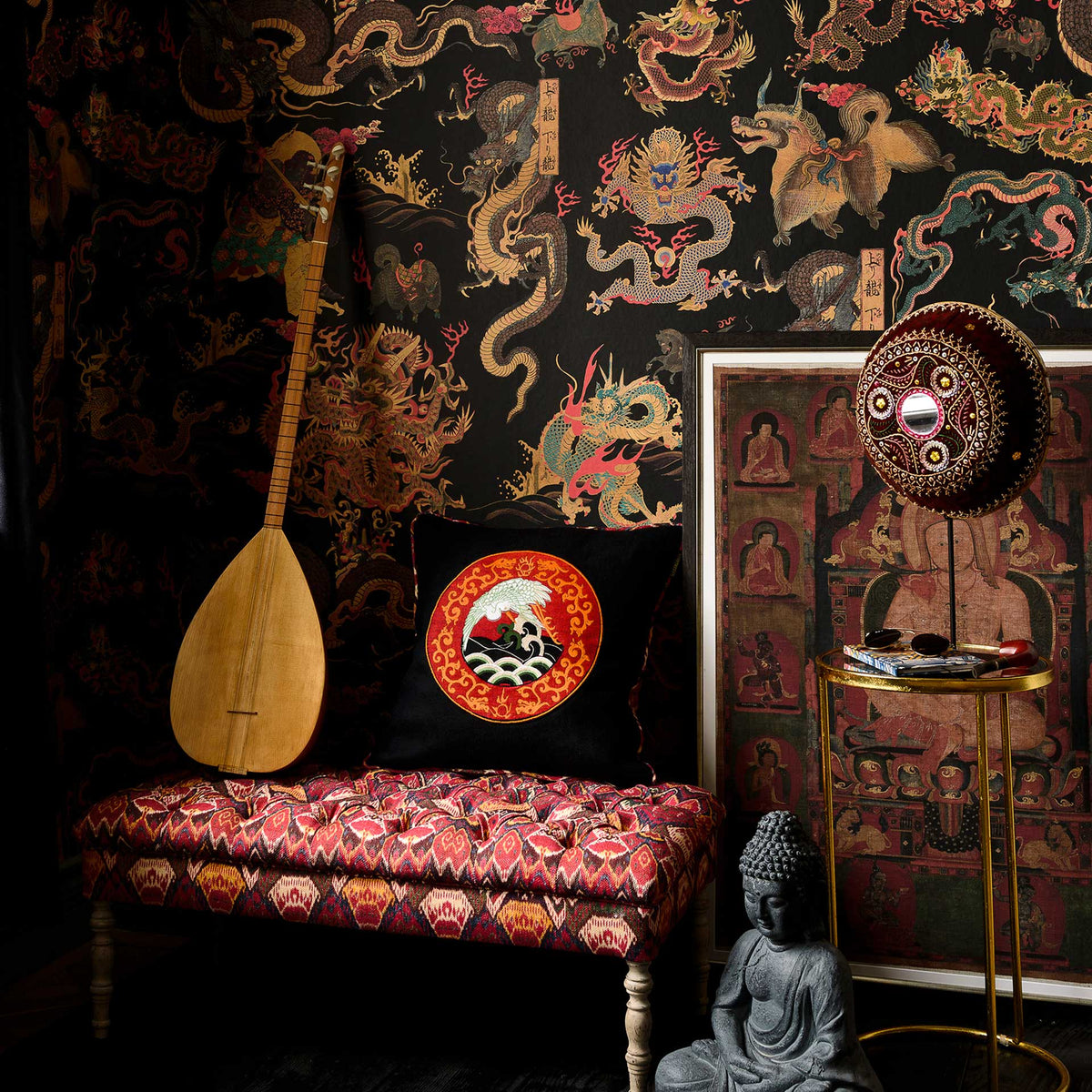 Dragons of Tibet Wallpaper by MINDTHEGAP
