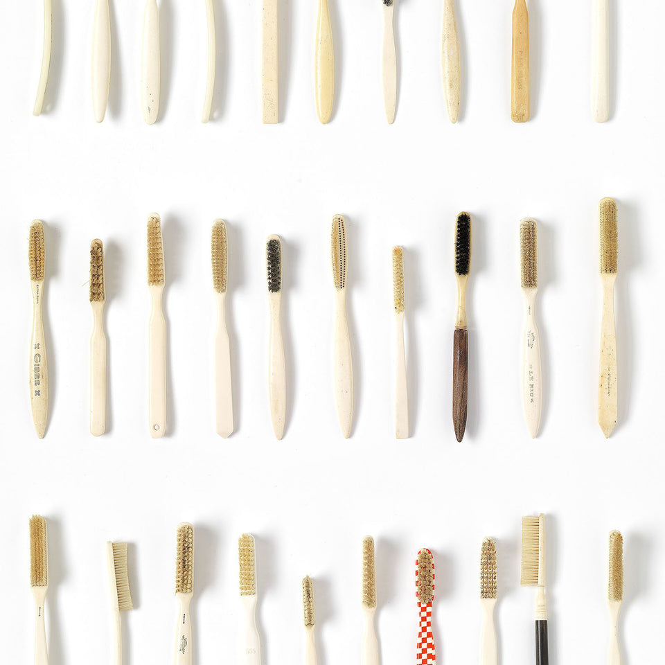 Toothbrushes Small DRO-03 Obsession Wallpaper by Daniel Rozensztroch + NLXL