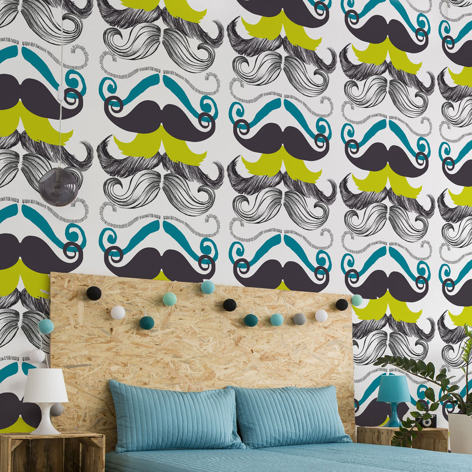 Different Moustaches Wallpaper by MINDTHEGAP