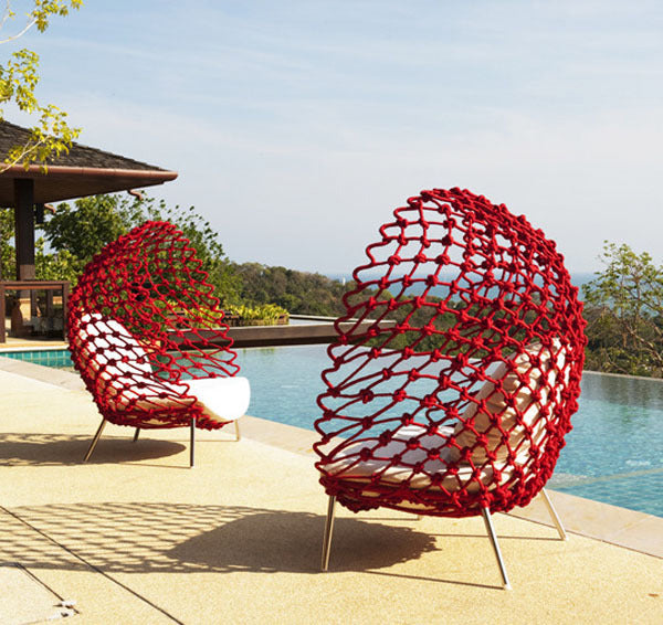 Dragnet Lounge Chair - Black - Vertigo Home