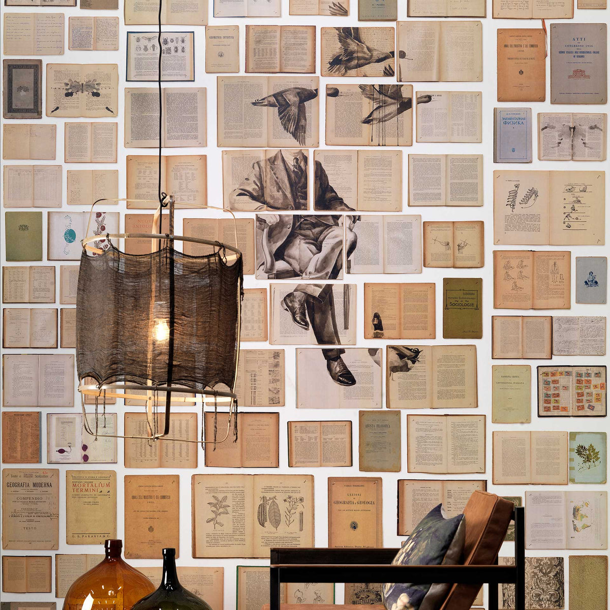 Biblioteca EKA-01 Wallpaper Mural by Ekaterina Panikanova + NLXL