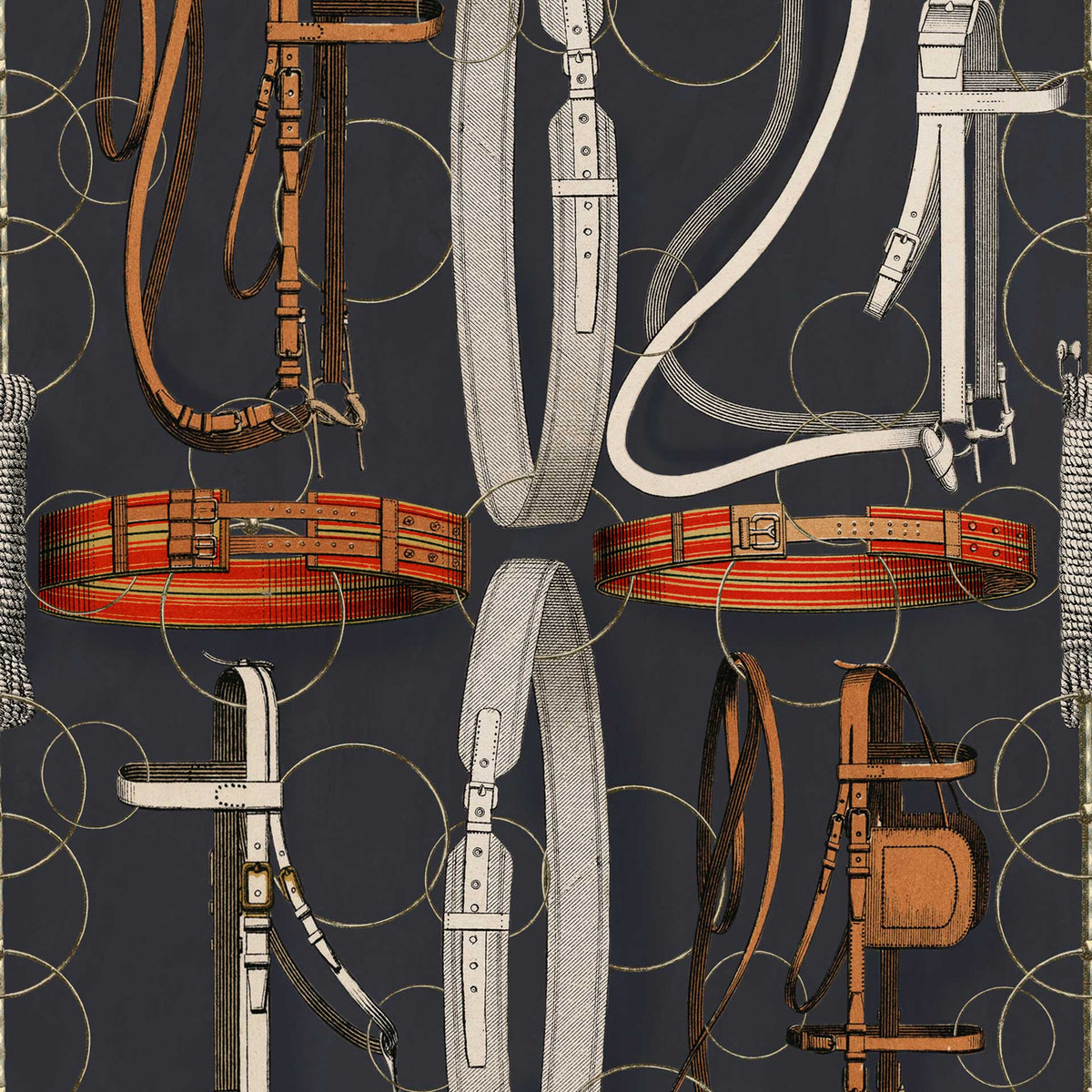 Equestrian Equipment Wallpaper by MIND THE GAP
