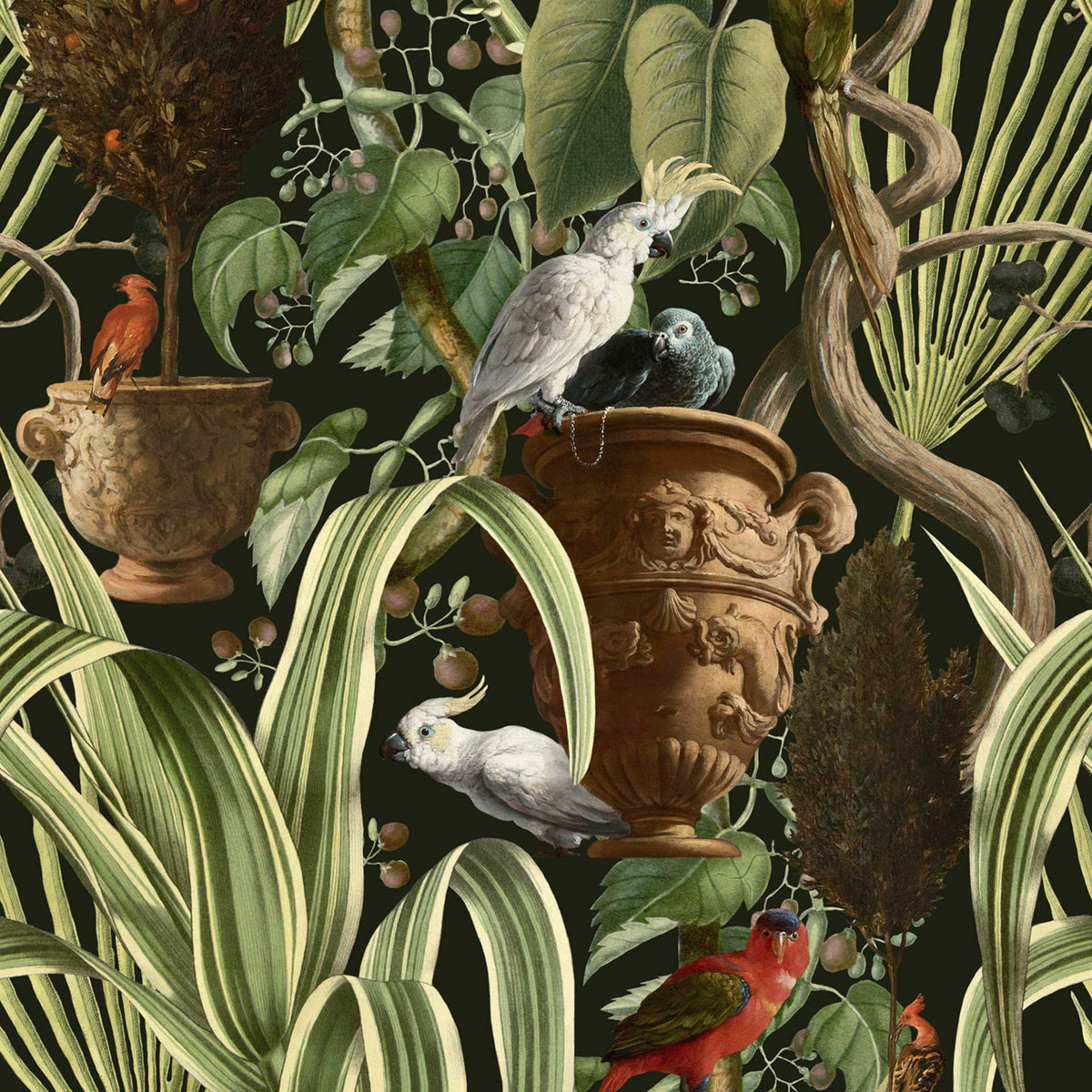 Exotic Menagerie Wallpaper by MINDTHEGAP