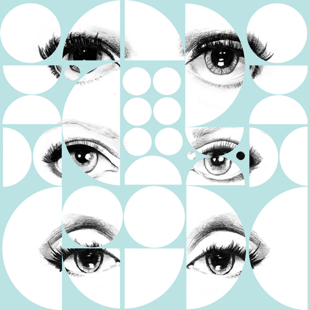 Eyes And Circles Wallpaper by MIND THE GAP