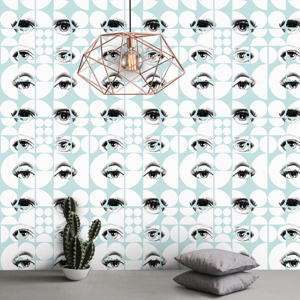 Eyes And Circles Wallpaper by MIND THE GAP