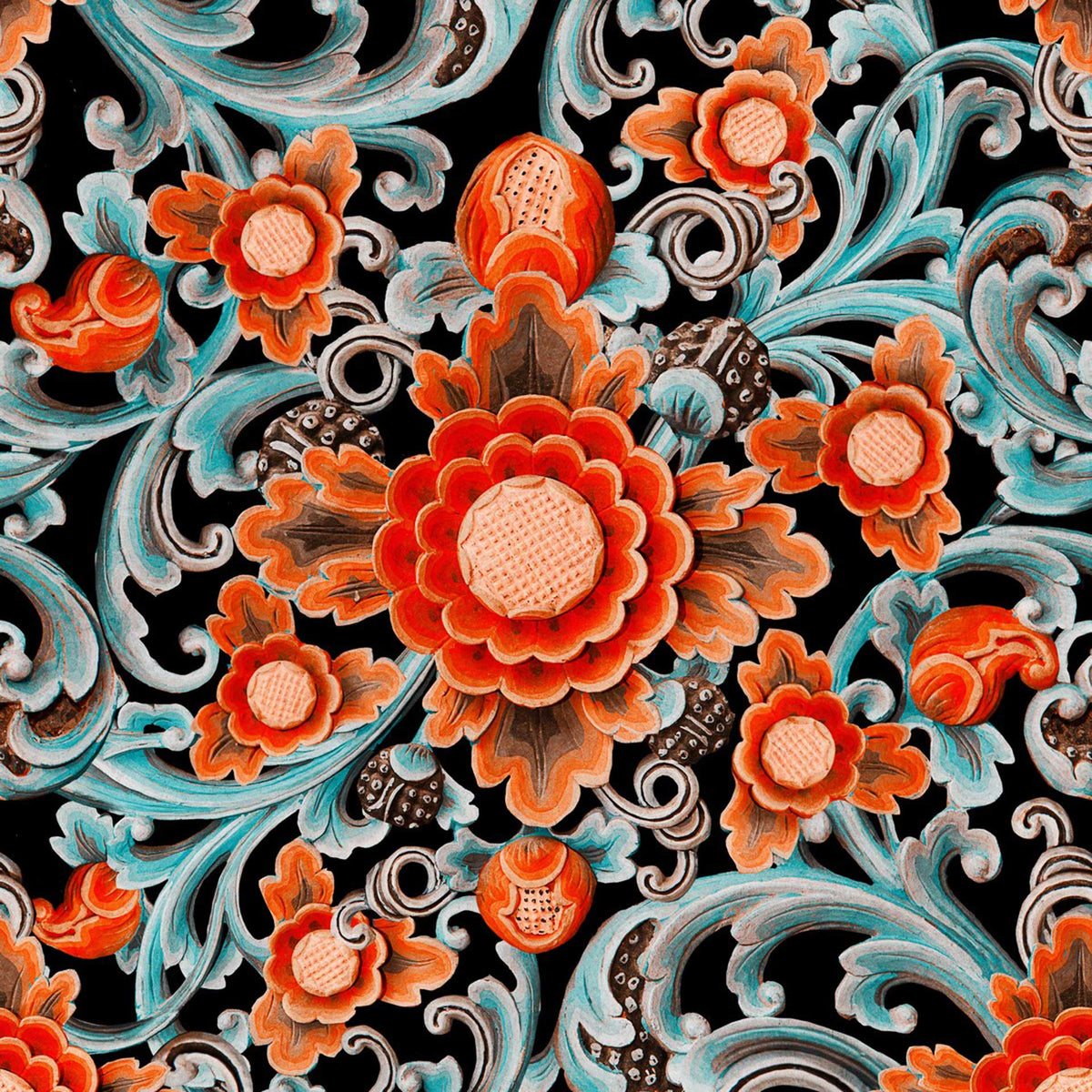 Floral Painting Wallpaper by MINDTHEGAP
