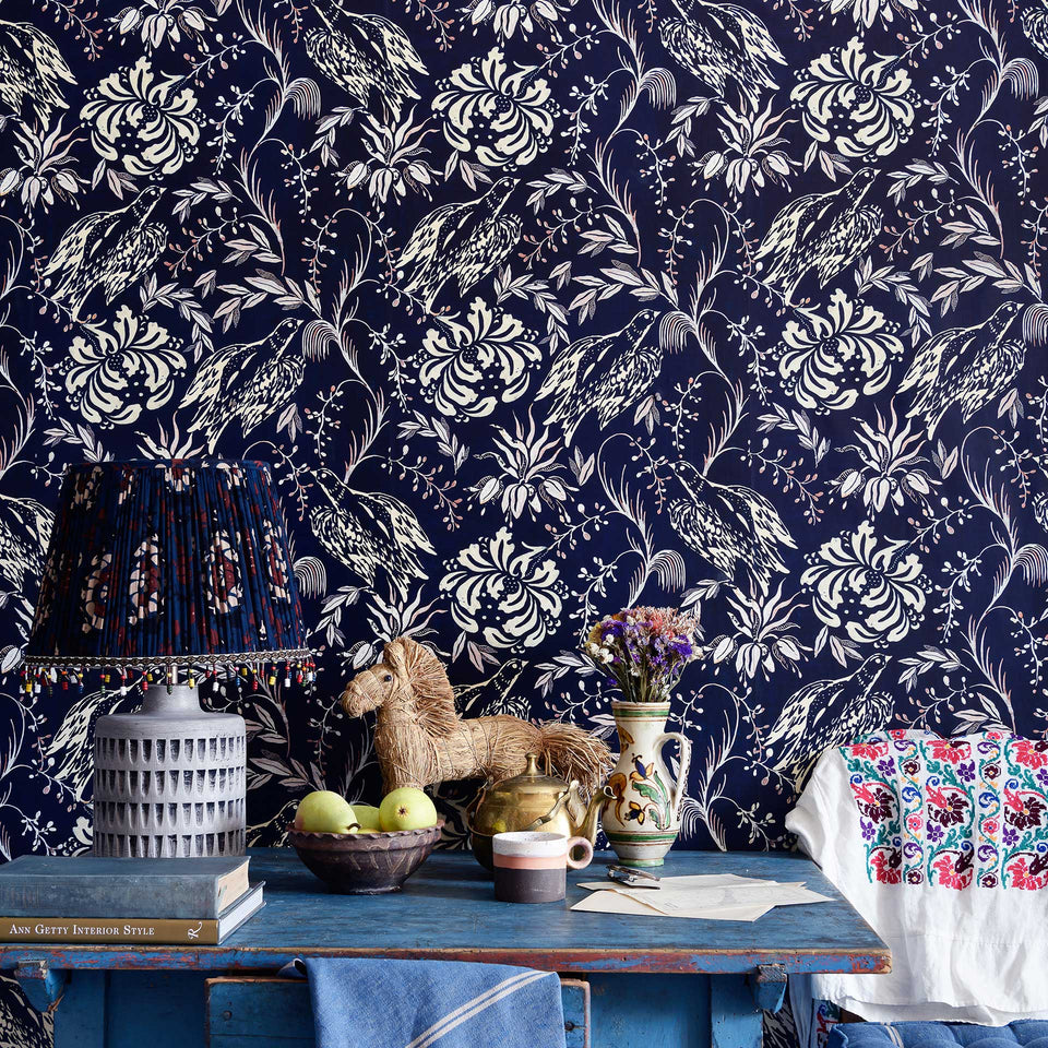 Folk Embroidery Wallpaper by MIND THE GAP