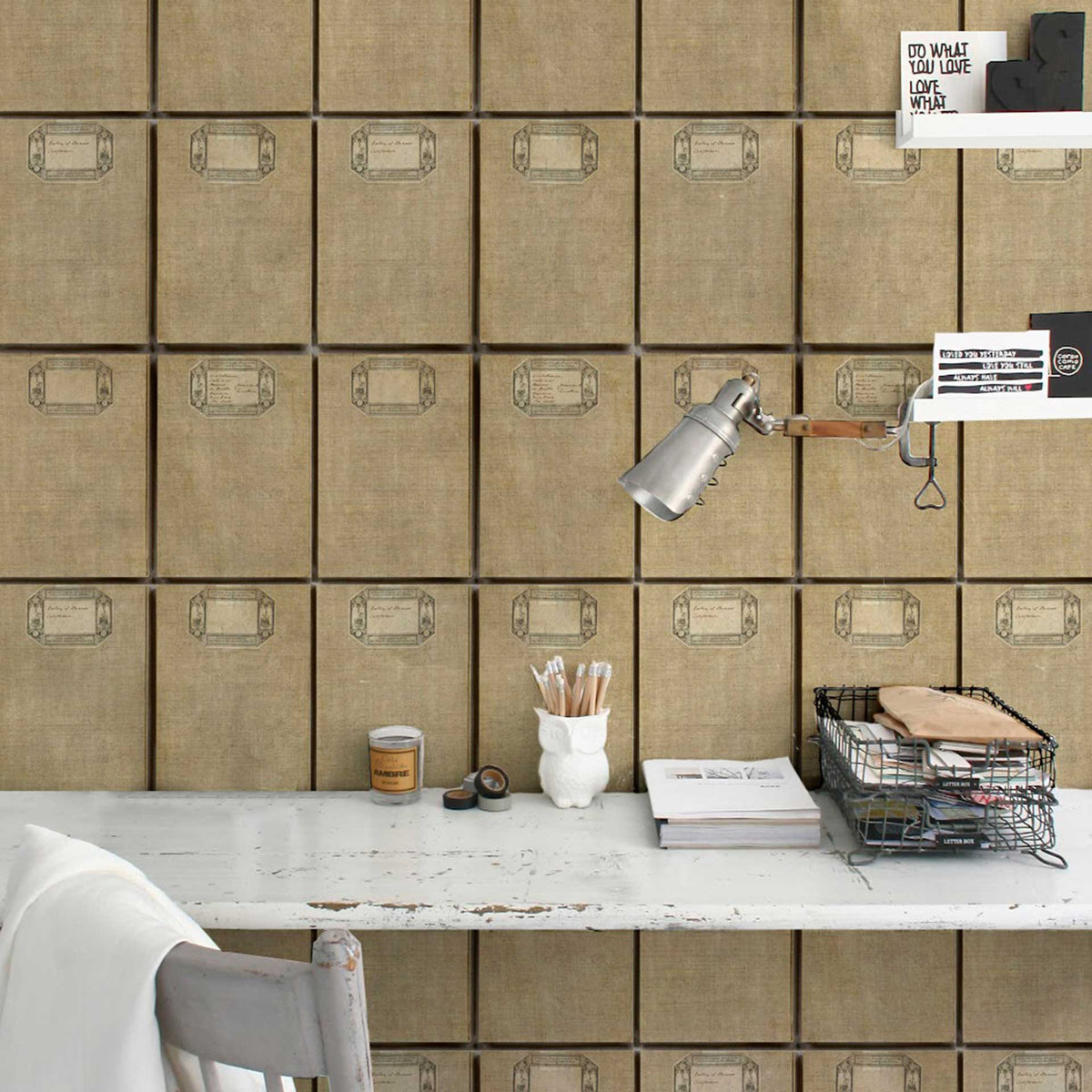 Fabric Covers Wallpaper by MINDTHEGAP