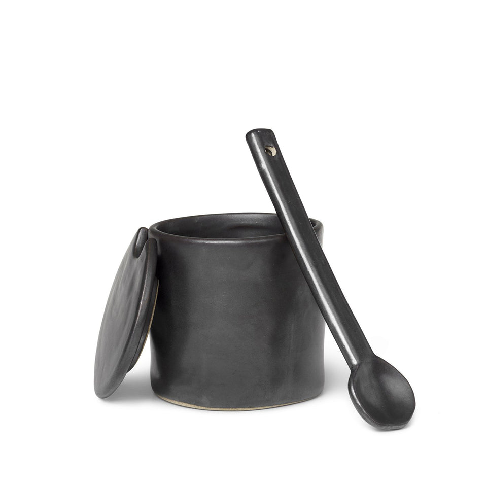 Flow Jar with Spoon by Ferm Living