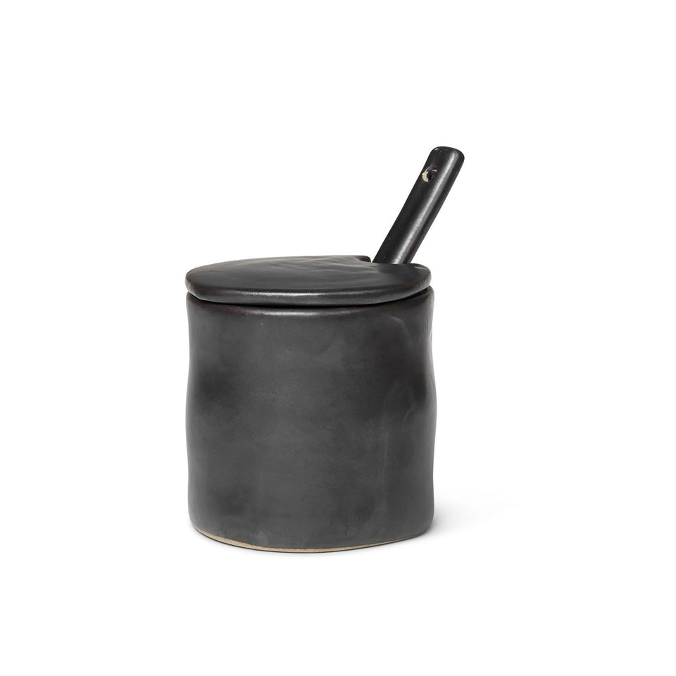Flow Jar with Spoon by Ferm Living