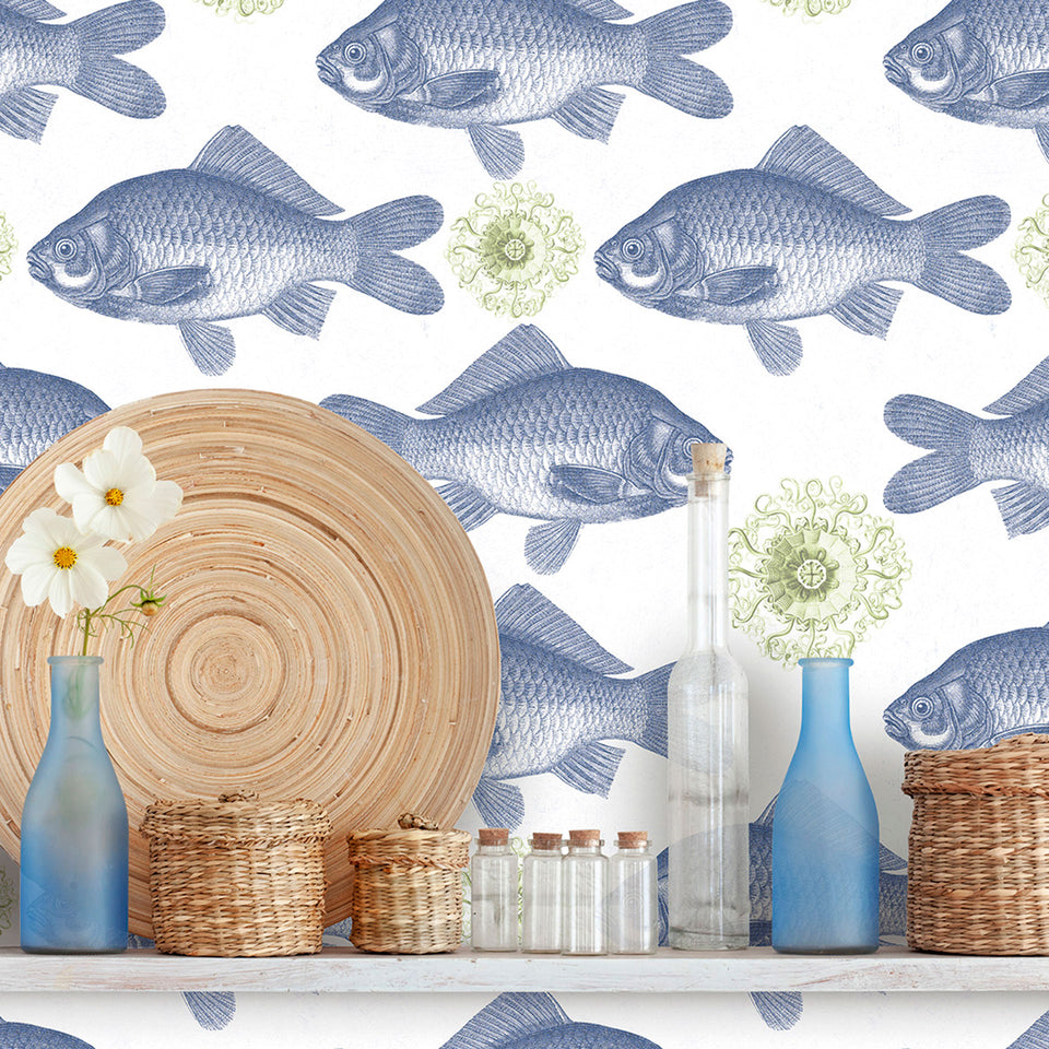 Fish Wallpaper by MIND THE GAP