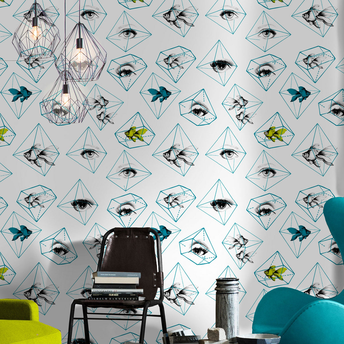 Fish Eye Wallpaper by MINDTHEGAP