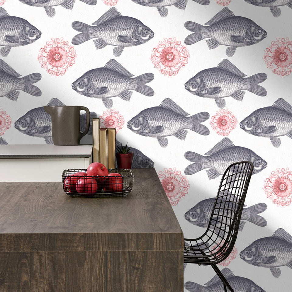 Fish Wallpaper by MIND THE GAP