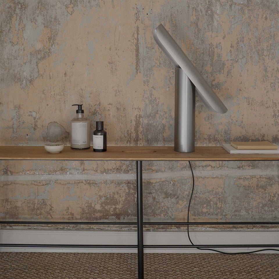 flyde Forblive Hændelse, begivenhed Brushed Steel T Table Lamp by Frama – Vertigo Home