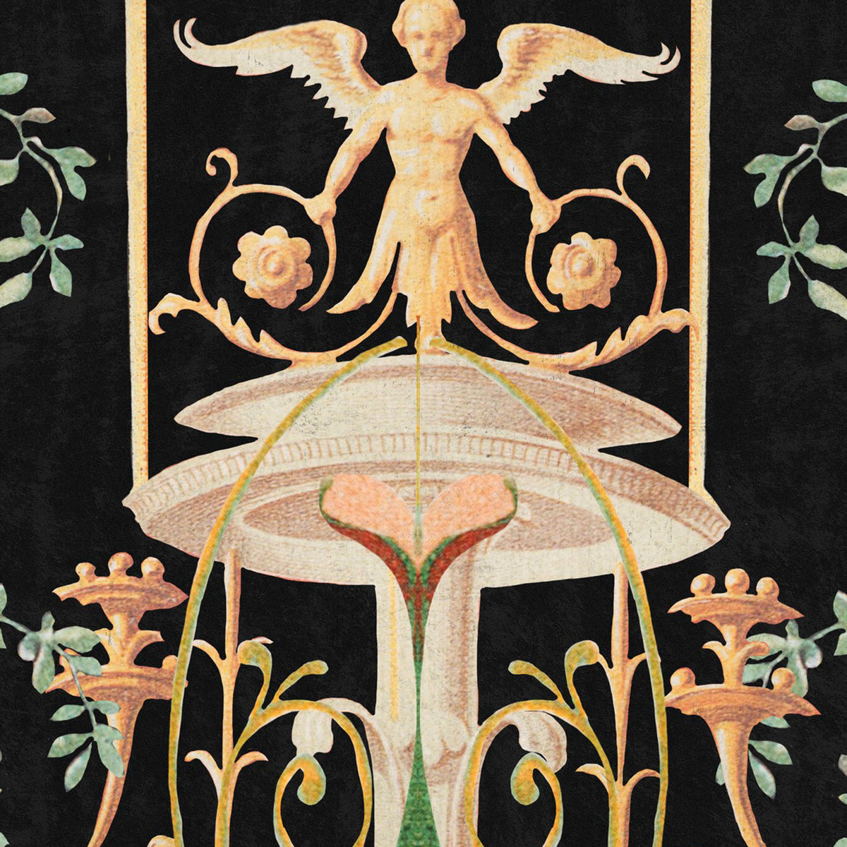 Gardens of Pompeii Wallpaper by MINDTHEGAP