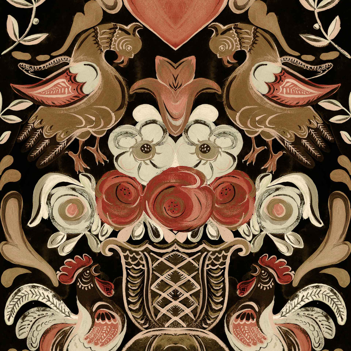 Goldene Henne Wallpaper by MIND THE GAP