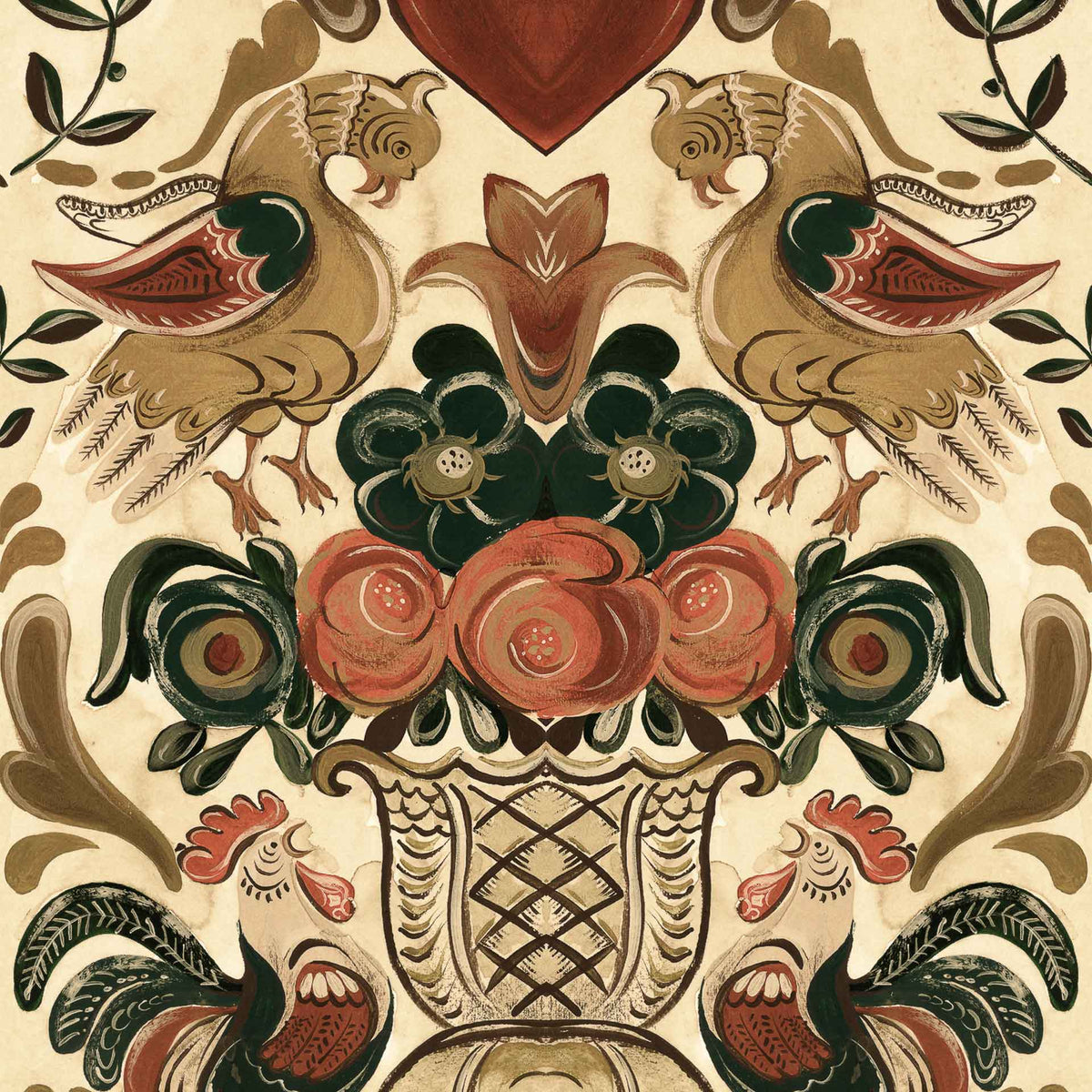 Goldene Henne Wallpaper by MIND THE GAP