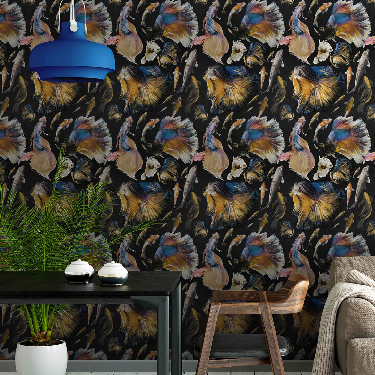 Goldfish Wallpaper by MINDTHEGAP