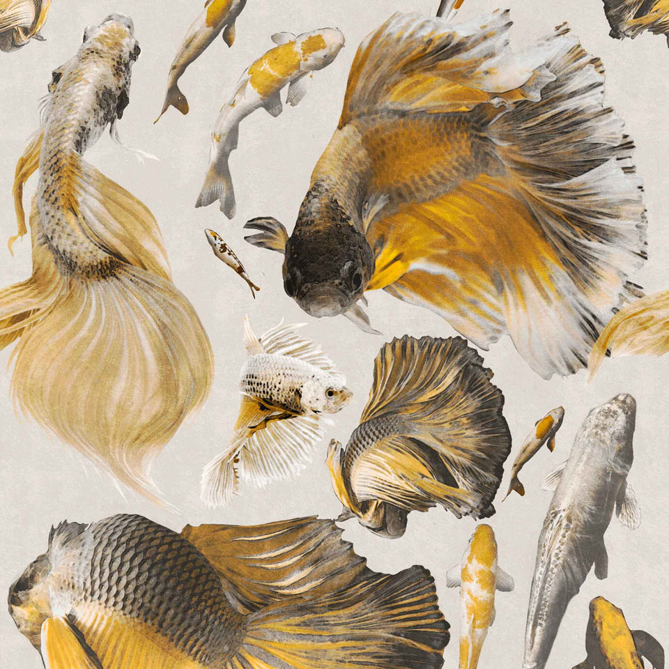 Goldfish Wallpaper by MINDTHEGAP