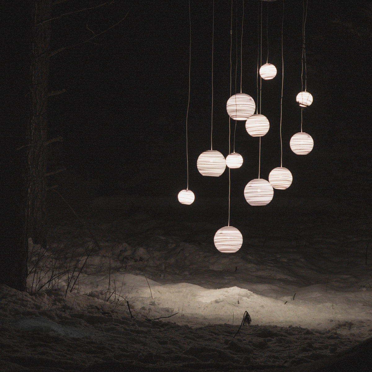 Scraplights Moon Pendant by Graypants