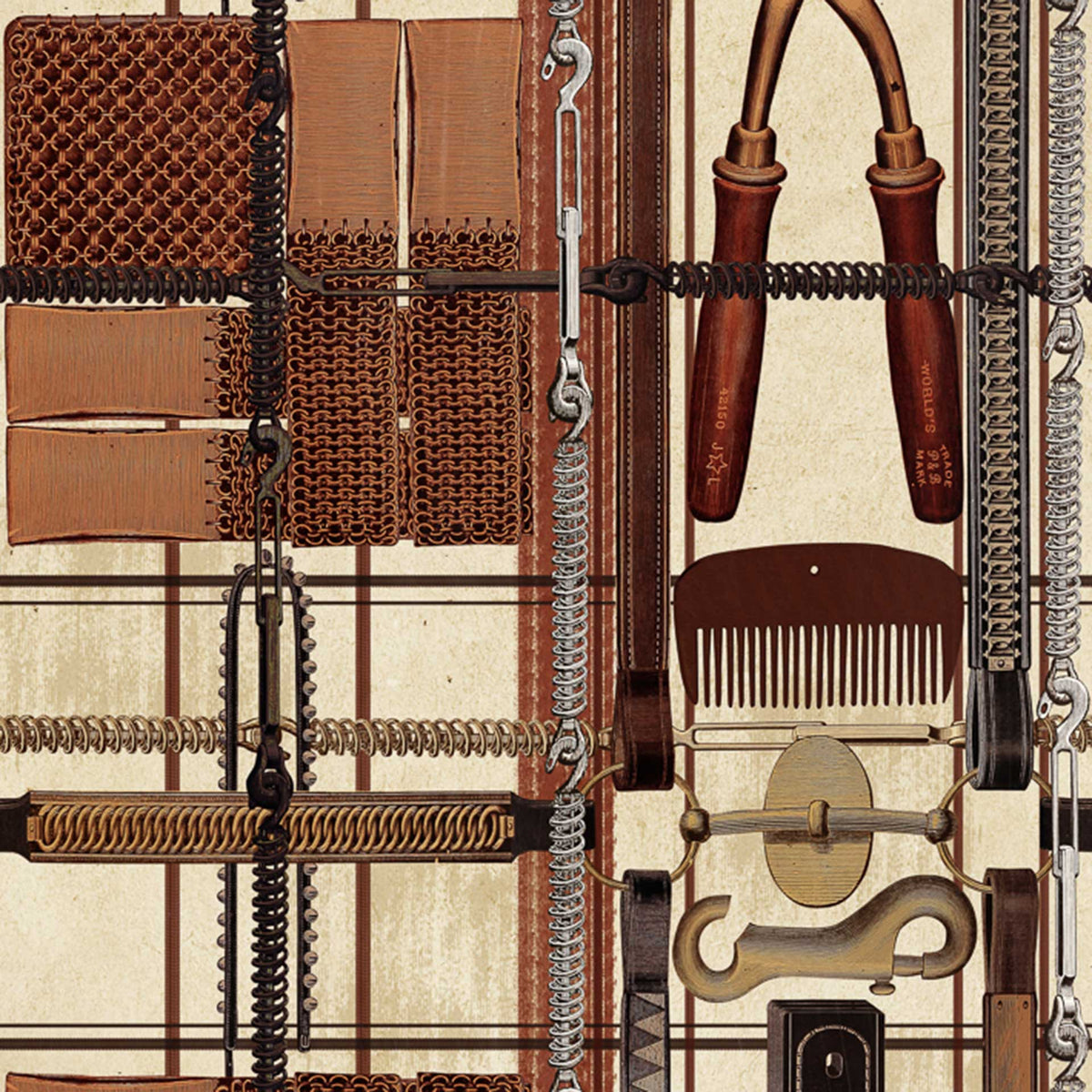 Harnessmaker's Atelier Wallpaper by MIND THE GAP