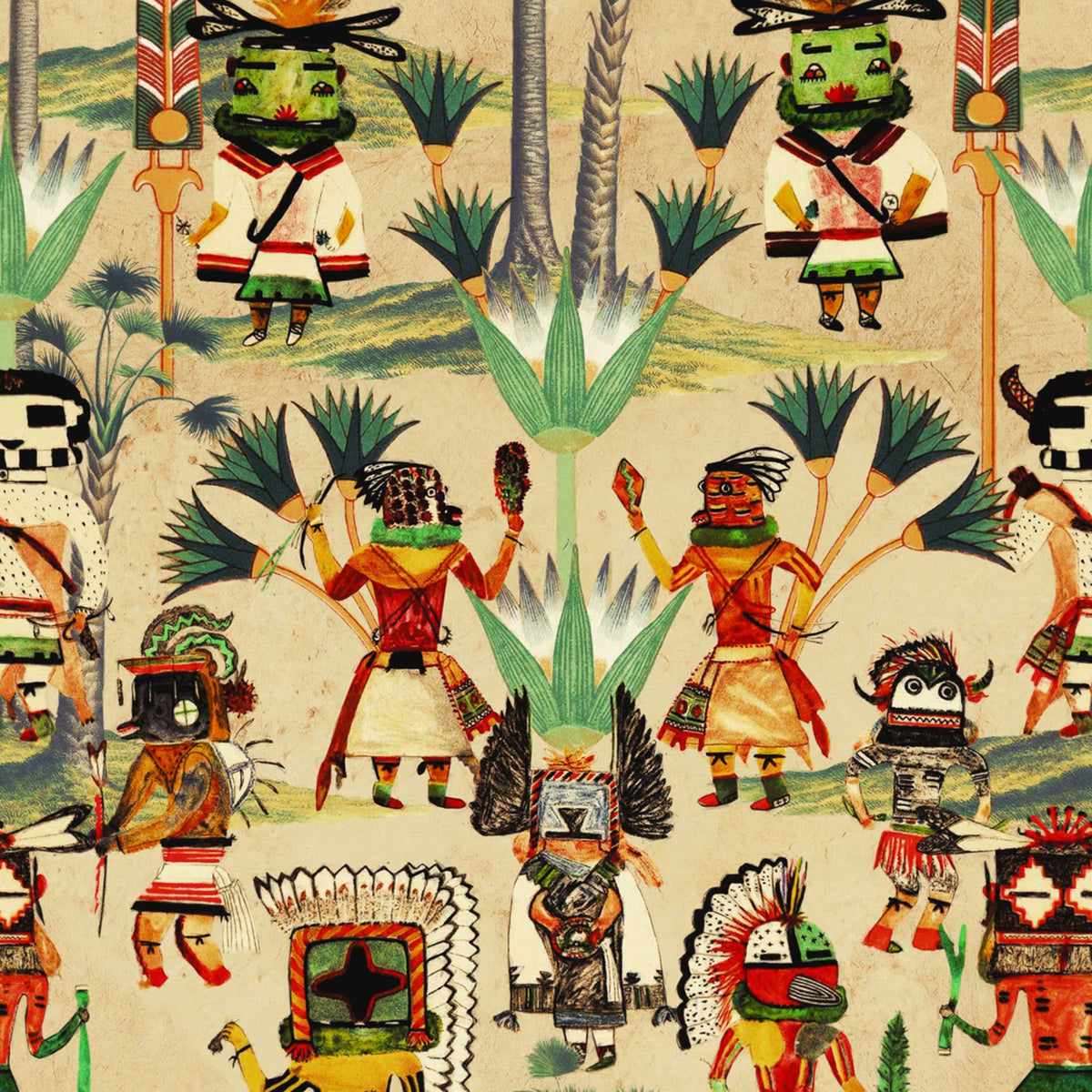Hopi Spirit Wallpaper by MINDTHEGAP