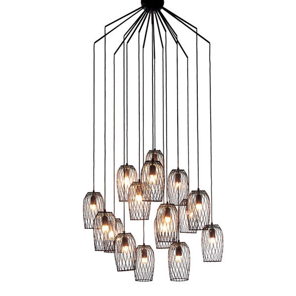 Constellation 16 Chandelier by Kenneth Cobonpue for Hive - Vertigo Home
