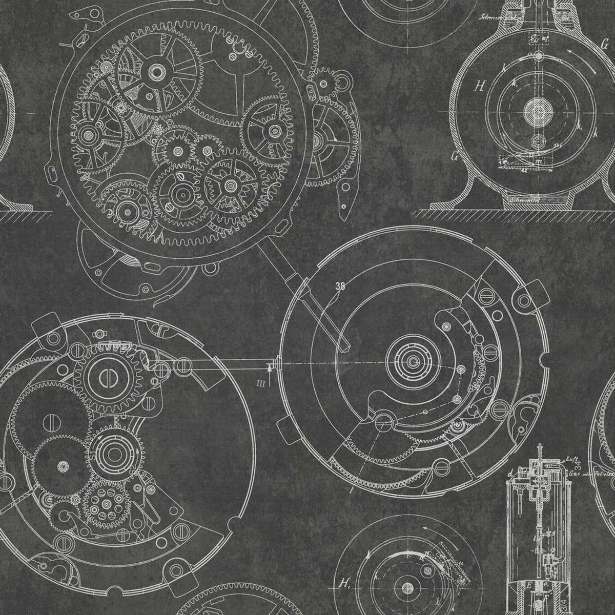 Horlogerie Wallpaper by MINDTHEGAP